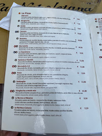 La Napoletana à Taormina menu