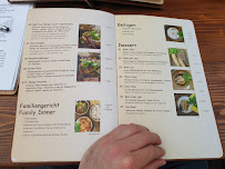 Menu / carte de Garduong à Hamburg