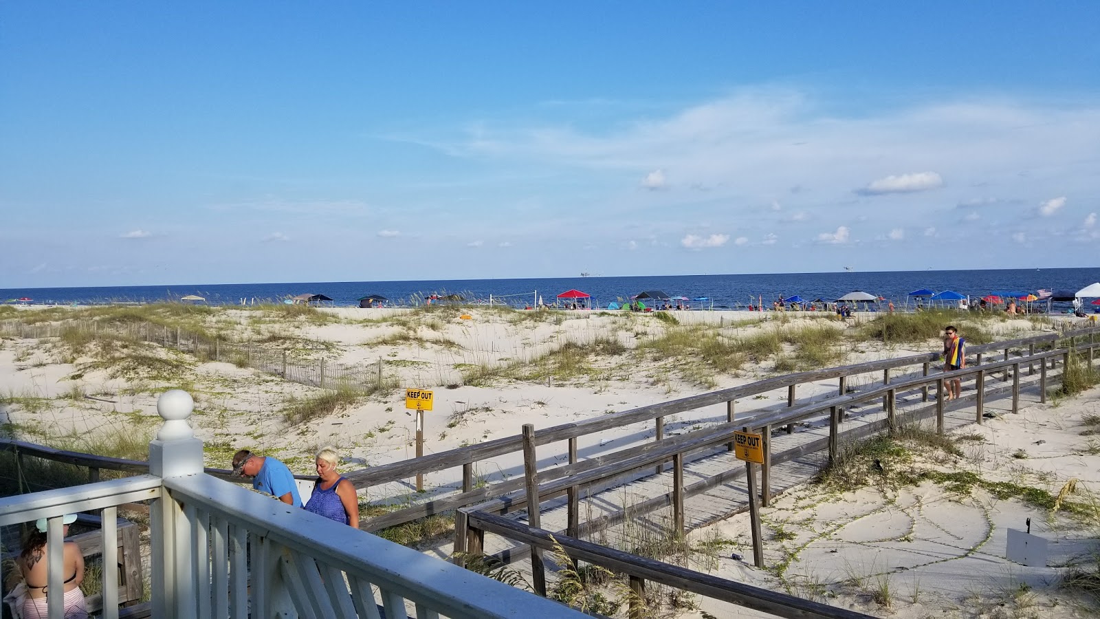 Foto von Ft. Morgan Fishing Beach - beliebter Ort unter Entspannungskennern