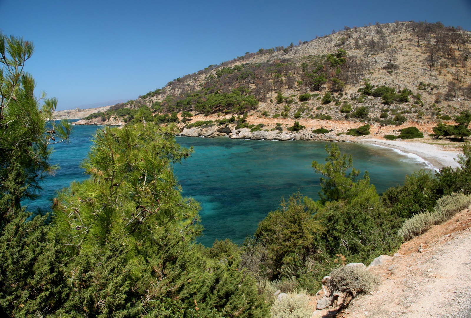 Potamoi beach'in fotoğrafı doğal alan içinde bulunmaktadır
