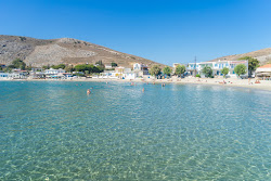 Foto di Spiaggia di Pserimos con baia spaziosa
