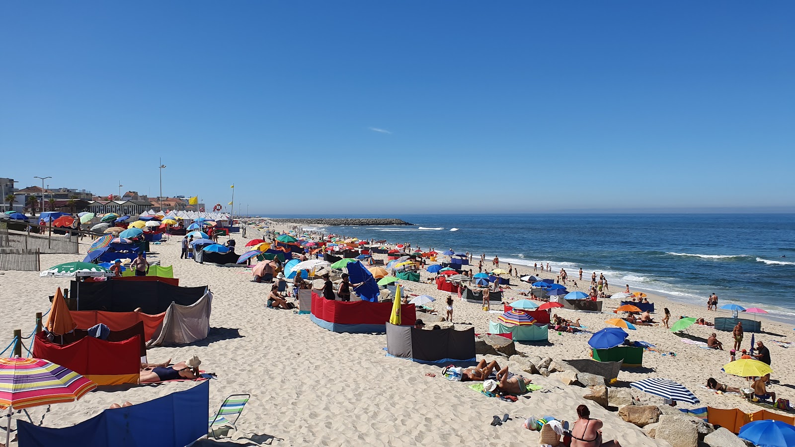 Praia de Esmoriz'in fotoğrafı ve yerleşim