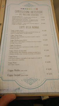 Nonna Rosa à Tropea menu
