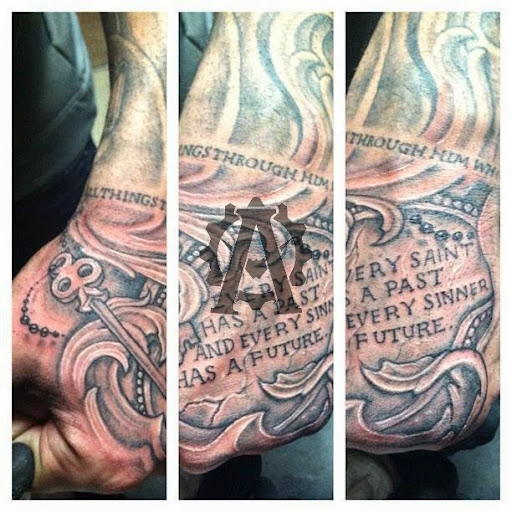 Find best friend tattoo idea for your next unique tattoo in Nashville at ArtWerks Studios