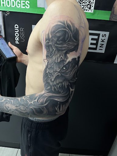 Explore best tattoo cover up ideas, creative tattoo ideas in Cadillac, available at Limitless Ink Tattoo Studio