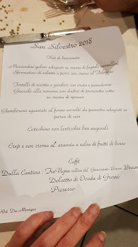 Carte du Monique Restaurant à Rapallo