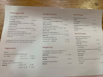 Menu du Chen's Nudelbar à Munich