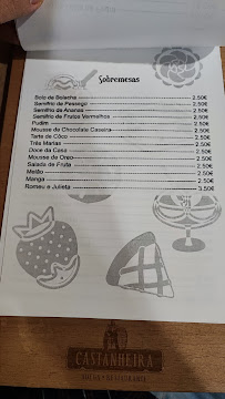 Restaurante Castanheira à Lamares menu