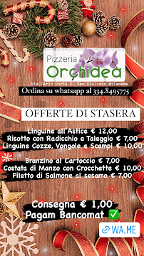 Menu / carte de Pizzeria Orchidea à San Giuliano Milanese