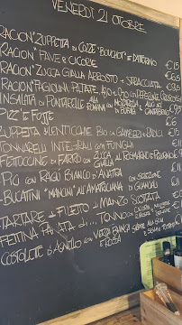 Il Sorpasso à Rome menu