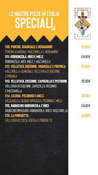 Pizzeria Fratelli in Grano à Guidonia (le menu)