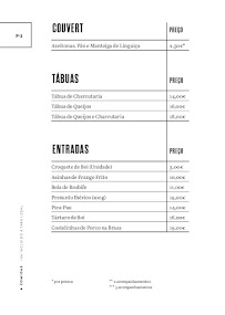 Restaurante Terminal 4450 | Steakhouse em Matosinhos menu n° 4