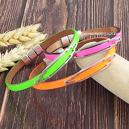 Photo n°15 de jecreemesbijoux Kits Diy Bracelets cuir à Gisors ()