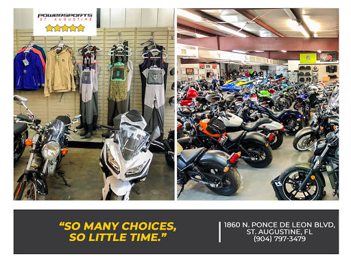 Motorcycle Dealer «Powersports St. Augustine», reviews and photos, 1860 N Ponce De Leon Blvd, St Augustine, FL 32084, USA