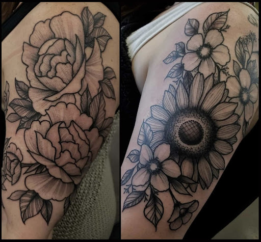 Explore nature tattoo ideas for men, creative tattoo ideas in Fort Worth, available at Royal 1 Tattoos