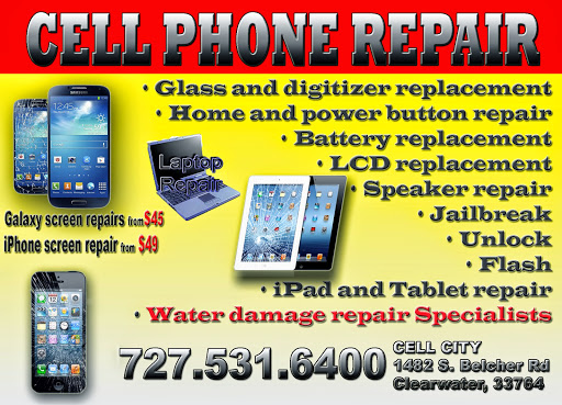 Cell Phone Store «CELL CITY», reviews and photos, 1482 S Belcher Rd, Clearwater, FL 33764, USA