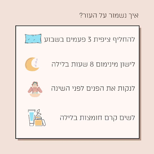 Comentarii opinii despre אור אהרוני קוסמטקאית מומחית בבעיות עור