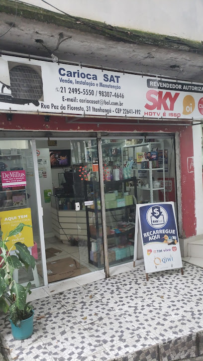 Carioca Sat da floresta Rio de Janeiro