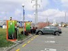 Čez Charging Station Logo, Mladá Boleslav, Czechia, Electric Vehicle Charging Station