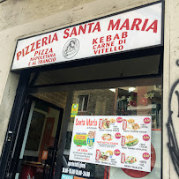 Pizzeria Pizzeria Santa Maria à Milan (la carte)