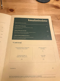 Mocambo à Goito menu