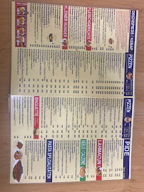 Carte du Pizza Kebab Dasen à Friesenheim