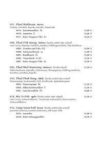 Restaurant thaï Thai-Restaurant Luk-Yaamo&Bar-Landshut à Landshut (la carte)