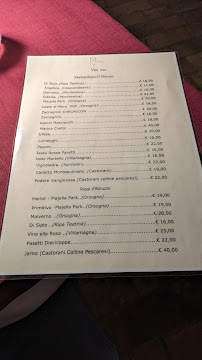 Menu du La Torre di Pretoro à Pretoro