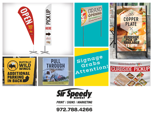 Commercial Printer «Sir Speedy Midway», reviews and photos, 2001 Midway Rd #128, Carrollton, TX 75006, USA