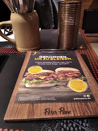 PETER PANE Burgergrill & Bar à Düsseldorf menu