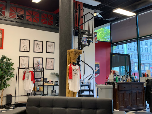 Explore tattoos of my sons names ideas, creative tattoo ideas in Buffalo, available at The Salty Dog Barbershop