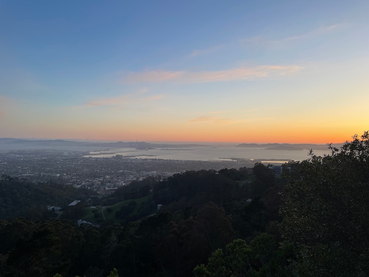 Grizzly Peak Overlook - KPFA Tower pullout