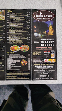 By Berlin Döner à Herford menu