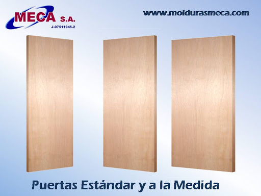 MECA S.A., Fabrica de Molduras, Puertas, Apliques y otros productos de madera y MDF