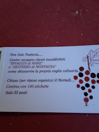 Menu du Trattoria Pegaso à Gavardo