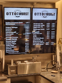 Menu du Otto von Wurst à Sylt