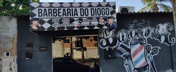 Logo da empresa - Barbearia do Diogo