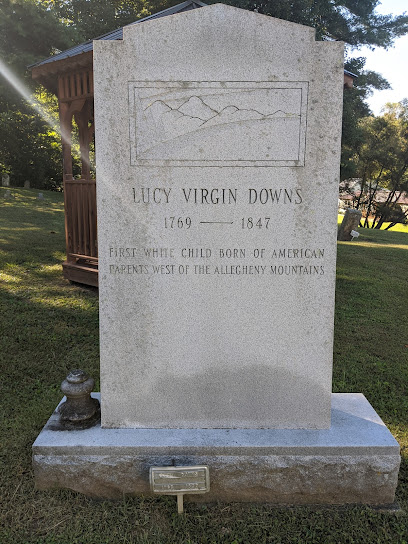 Grave of Lucy Virgin Downs Marker