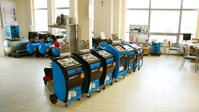 ELKUR wyposażenie warsztatów samochodowych i wulkanizacji traktorki kosiarki Jarosław - Jarosław