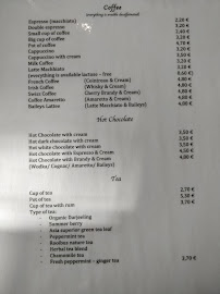 Café zum Schloss à Oberschleißheim carte