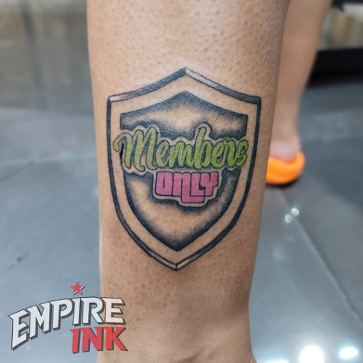 Explore ac dc tattoo ideas, creative tattoo ideas in Miami Beach, available at Empire Ink, South Beach