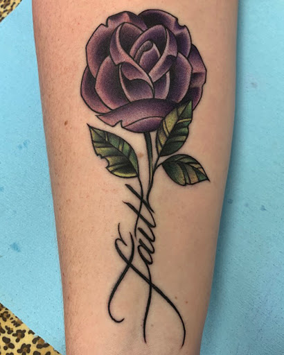 Explore cosmetology tattoo ideas, creative tattoo ideas in Farmington, available at Forged in Flesh Tattoo & Piercing