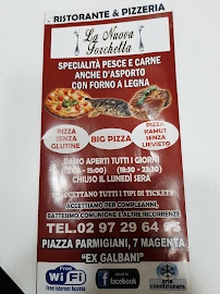 Restaurant Ristorante Pizzeria La Nuova Forchetta à Magenta (le menu)