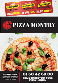 Pizza Montry à Montry carte
