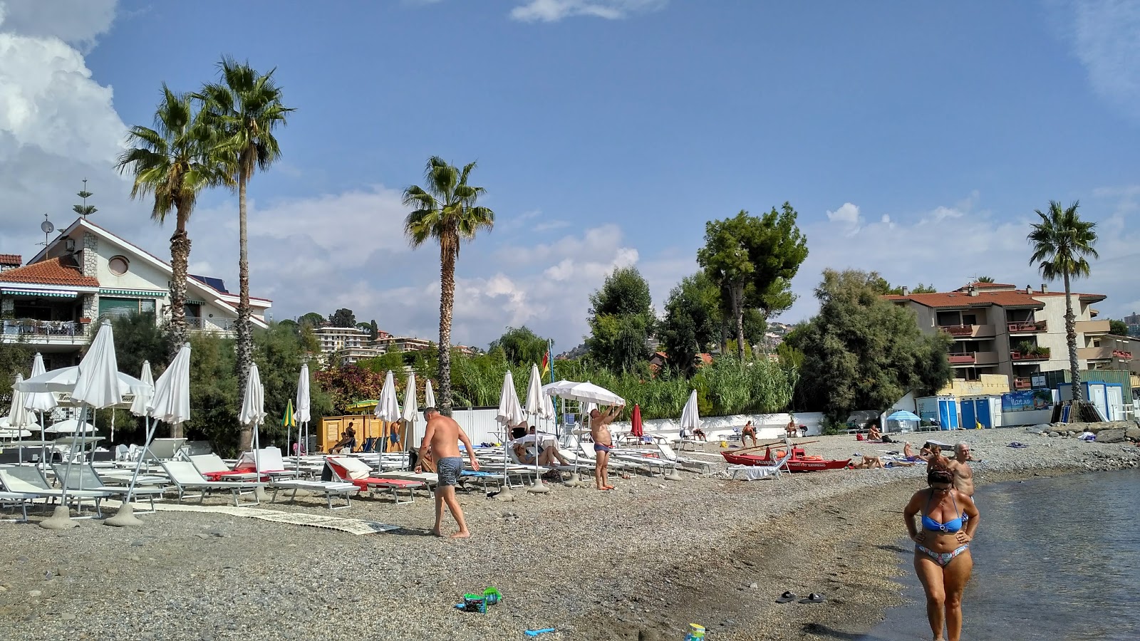 Foto von Spiaggia Antenna San Martino und die siedlung