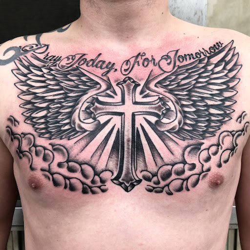 Explore upper arm tattoo ideas for females, creative tattoo ideas in Brooklyn, available at Electric Lotus Tattoo