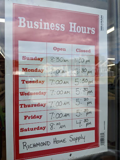 Richmond Home Supply Inc.