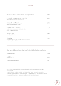 Carte du Passarelli Ristorante - Cafe - Bar à Ehingen