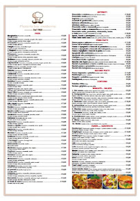 Menu du Pizzeria Bar Moderno à Ventimiglia