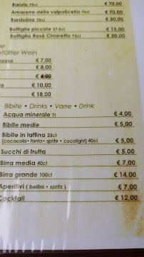 Restaurant Restaurant Trattoria Da Bepi à Venice (la carte)